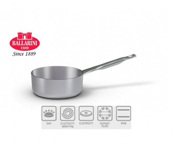 CASSERUOLA BASSA 1 MANICO ALLUMINIO - SPESSORE COSTANTE: Compreso tra  ...